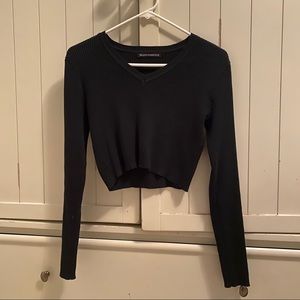 BRANDY MELVILLE GREEN MILENA SWEATER